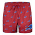 Pro Standard Buffalo Bills All Over Shorts In Red - Front View