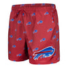 Pro Standard Buffalo Bills All Over Shorts In Red - Side View