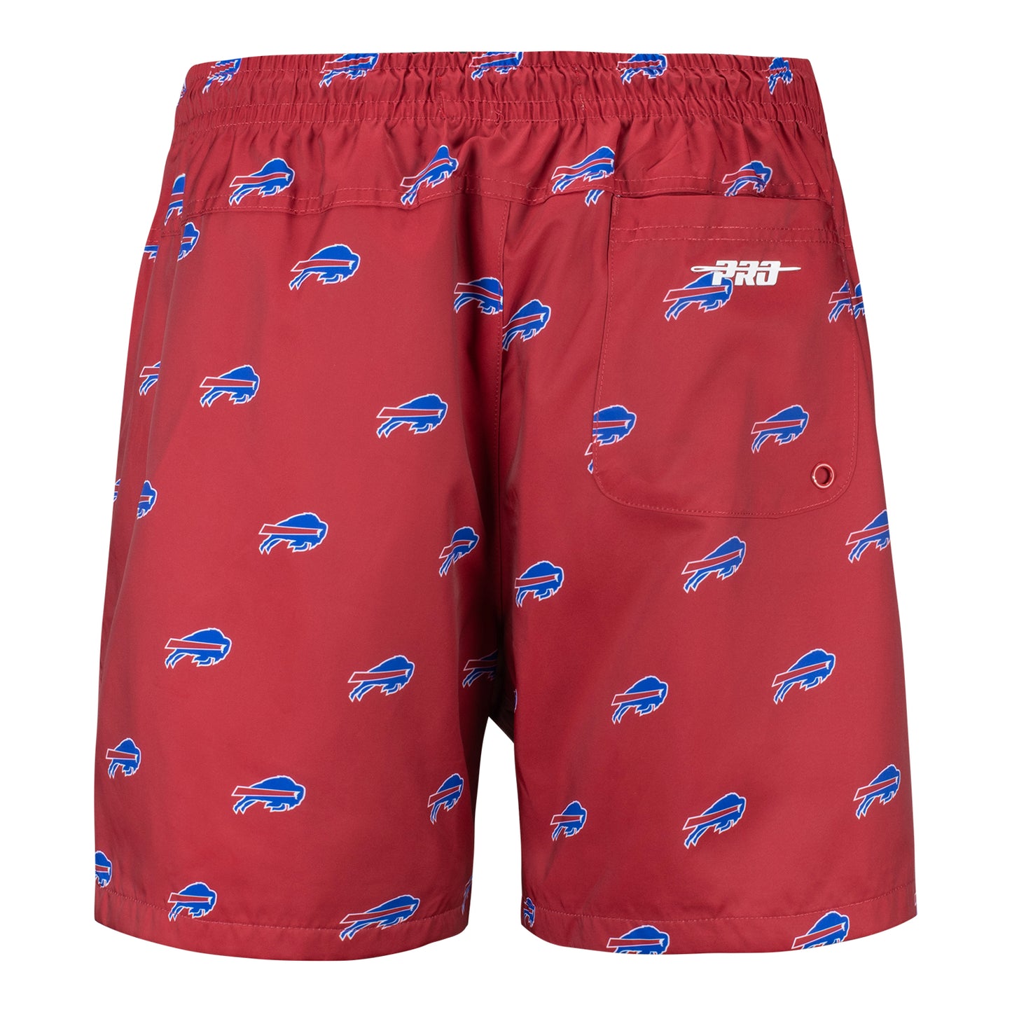 Pro Standard Buffalo Bills All Over Shorts In Red - Back View