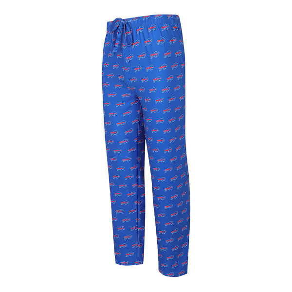 Concepts Sport Buffalo Bills All Over Pants In Blue - Front View