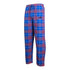 Concepts Sport Buffalo Bills Plaid Pajama Pants In Blue & Red - Front View