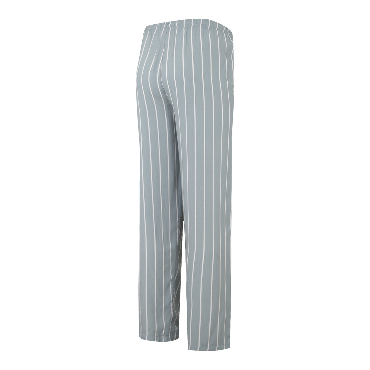 Buffalo Bills Men's Stripe Pants In Grey - Back View