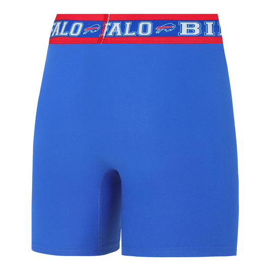 Buffalo Bills Men's Logo Boxers In Blue - Front View