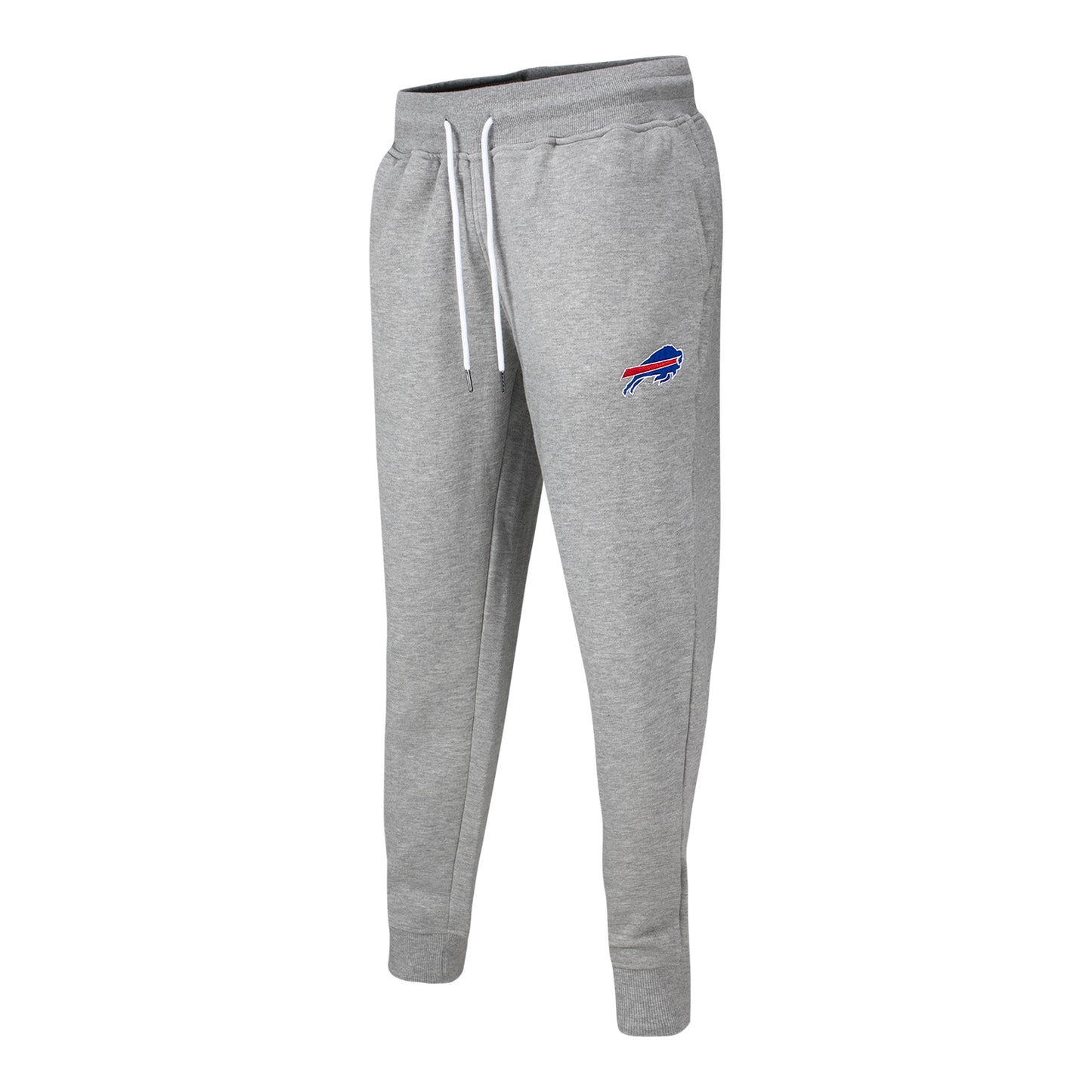 Bills Starter Touchdown Fleece Joggers In Grey - Front View