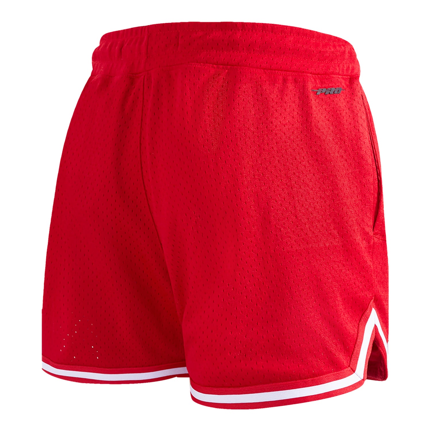 Buffalo Bills Pro Standard Ladies Shorts In Red - Back View