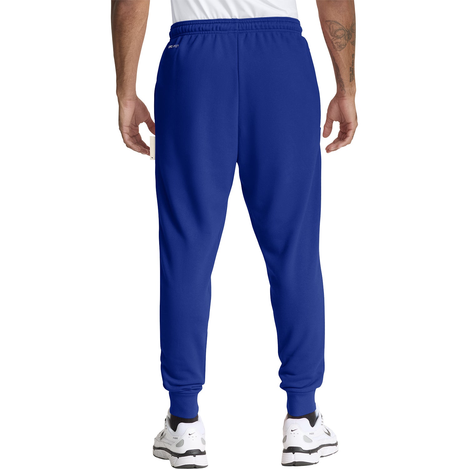 Buffalo Bills Sideline Nike Dri-Fit Taper Pant In Blue - Back View