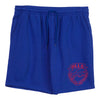 Junk Food Bills Pregame Shorts In Blue & Red - Front View