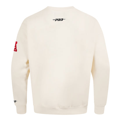 Buffalo Bills Pro Standard Farewell Season Crew In Cream - Back View