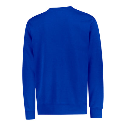 Buffalo Bills Christmas Movie Crewneck Sweatshirt In Blue - Back View