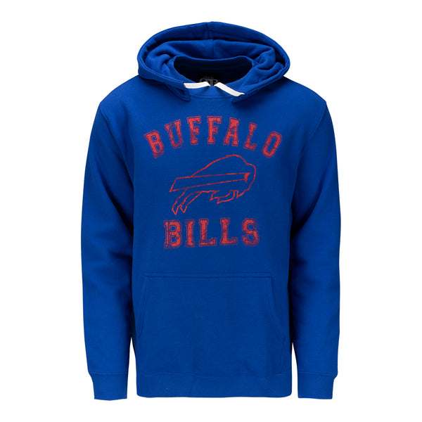Darius Rucker Buffalo Bills Coaches Pullover Sweatshirt In Blue - Front View