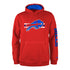 New Era Buffalo Bills Pullover Sweatshirt In Red - Front View