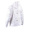 Icer Brands Buffalo Bills All Over Print Sweatshirt In White - Back View