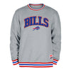 Buffalo Bills New Era Men's Sweatshirt In Grey - Front View