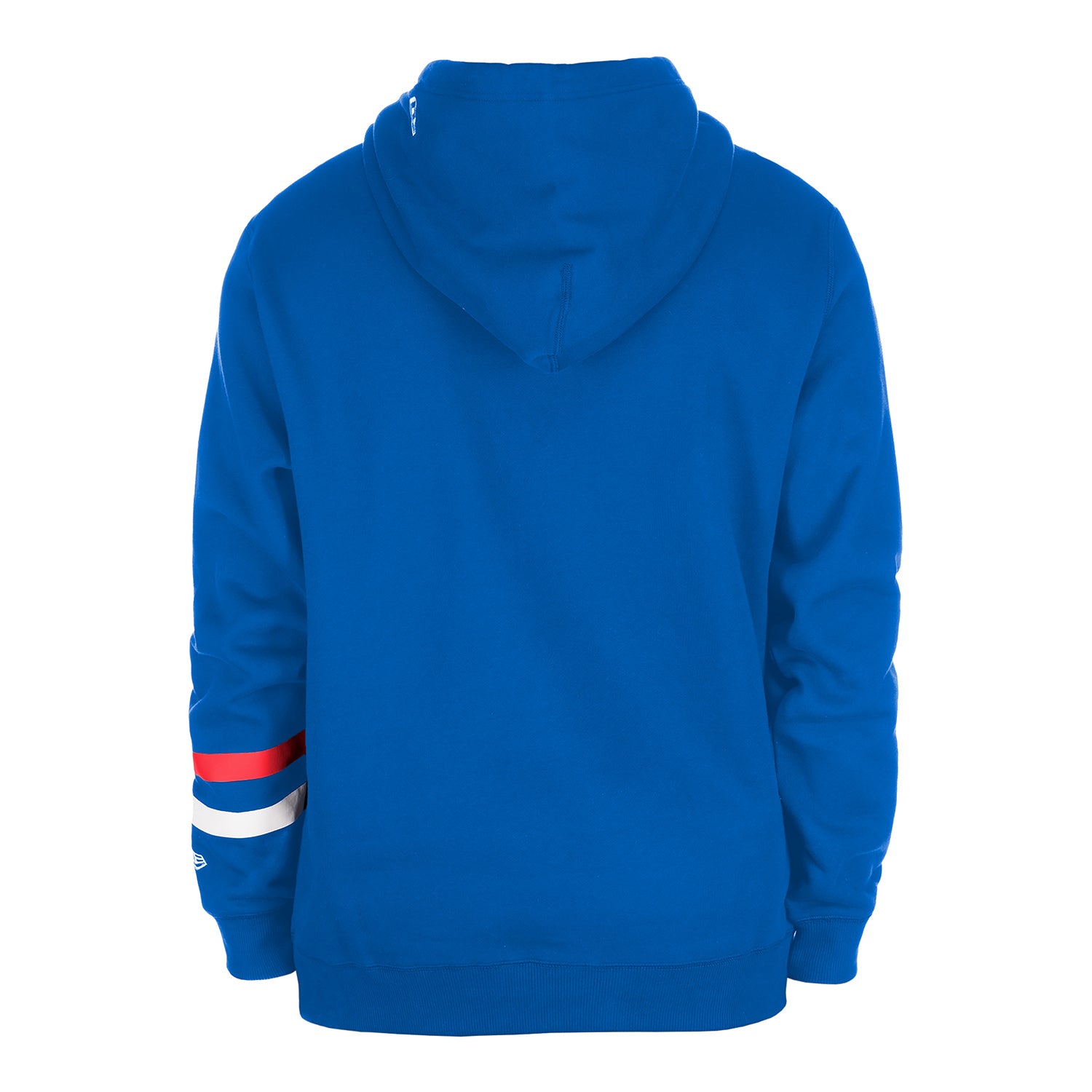 Buffalo Bills New Era Court Sport Embroidered Sweatshirt In Blue - Back View