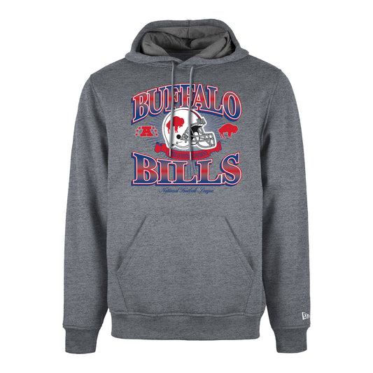 New Era Buffalo Bills Injection Sweatshirt In Grey - Front View