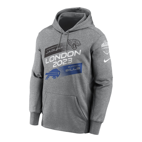 Nike Buffalo Bills 2023 London Matchup Sweatshirt In Grey-  Front View