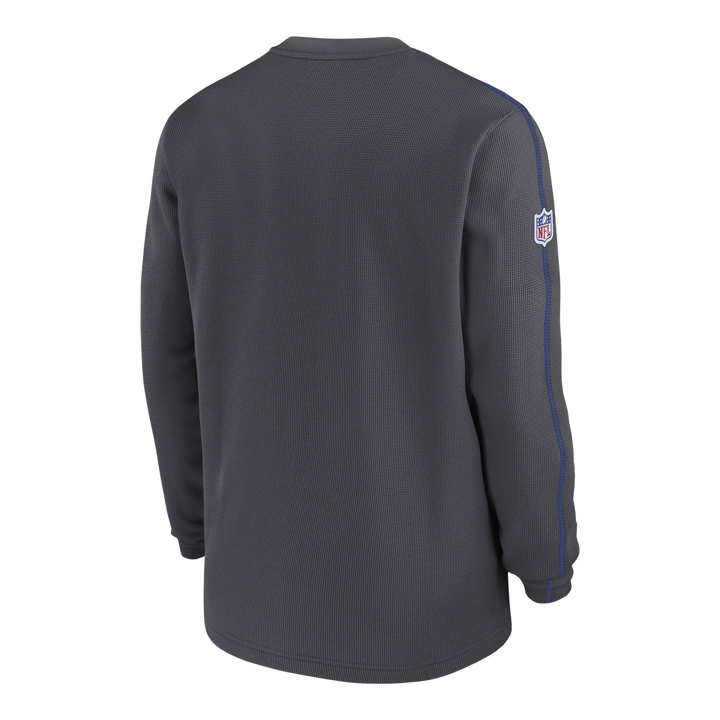 Buffalo Bills Nike Sideline Coaches Crew - Grey - Back View