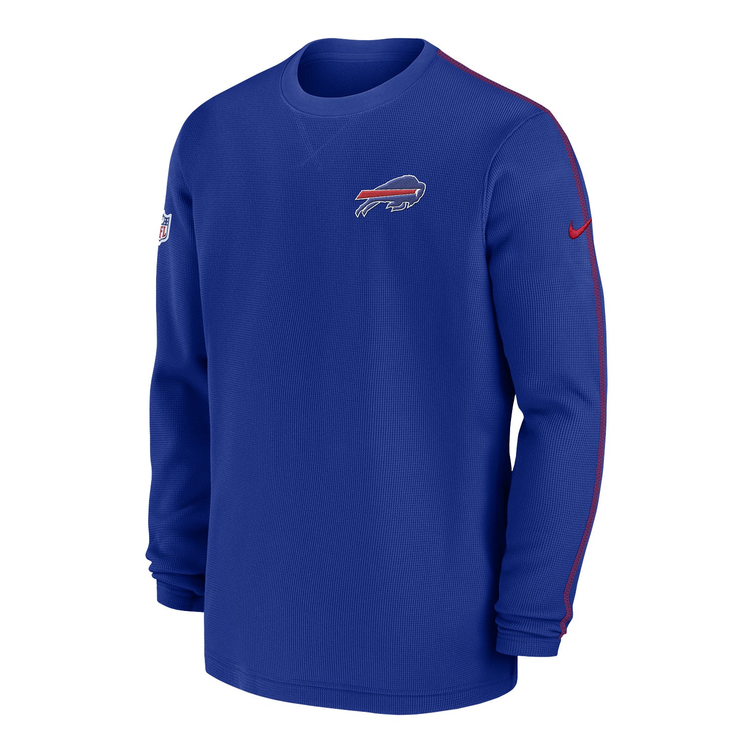 Men's Buffalo Bills Nike Royal 2024 Sideline Coaches Crewneck Sweatshi –  The Bills Store