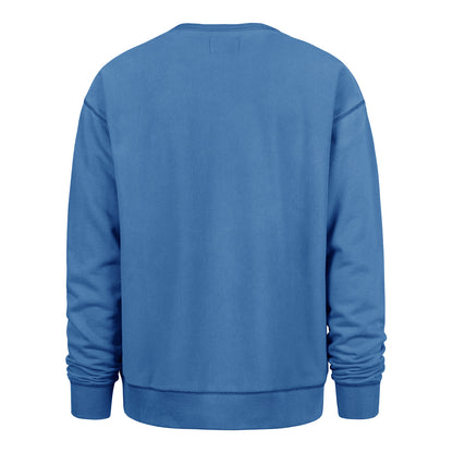 '47 Brand Bills Dusted Montego Windsor Crewneck Sweatshirt In Blue - Back View