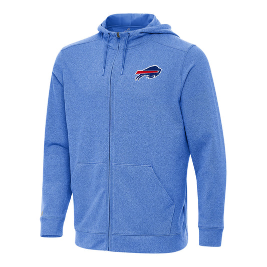 Men's Antigua Buffalo Bills Effortless Full Zip Sweatshirt