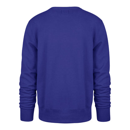 Buffalo Bills '47 Brand Lets Go Buffalo Headline Crewneck In Blue - Back View