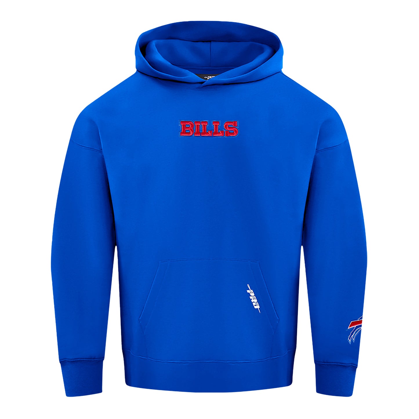 Buffalo Bills Pro Standard Wingspan Drop Shoulder Pullover Hoodie In Blue - Front View