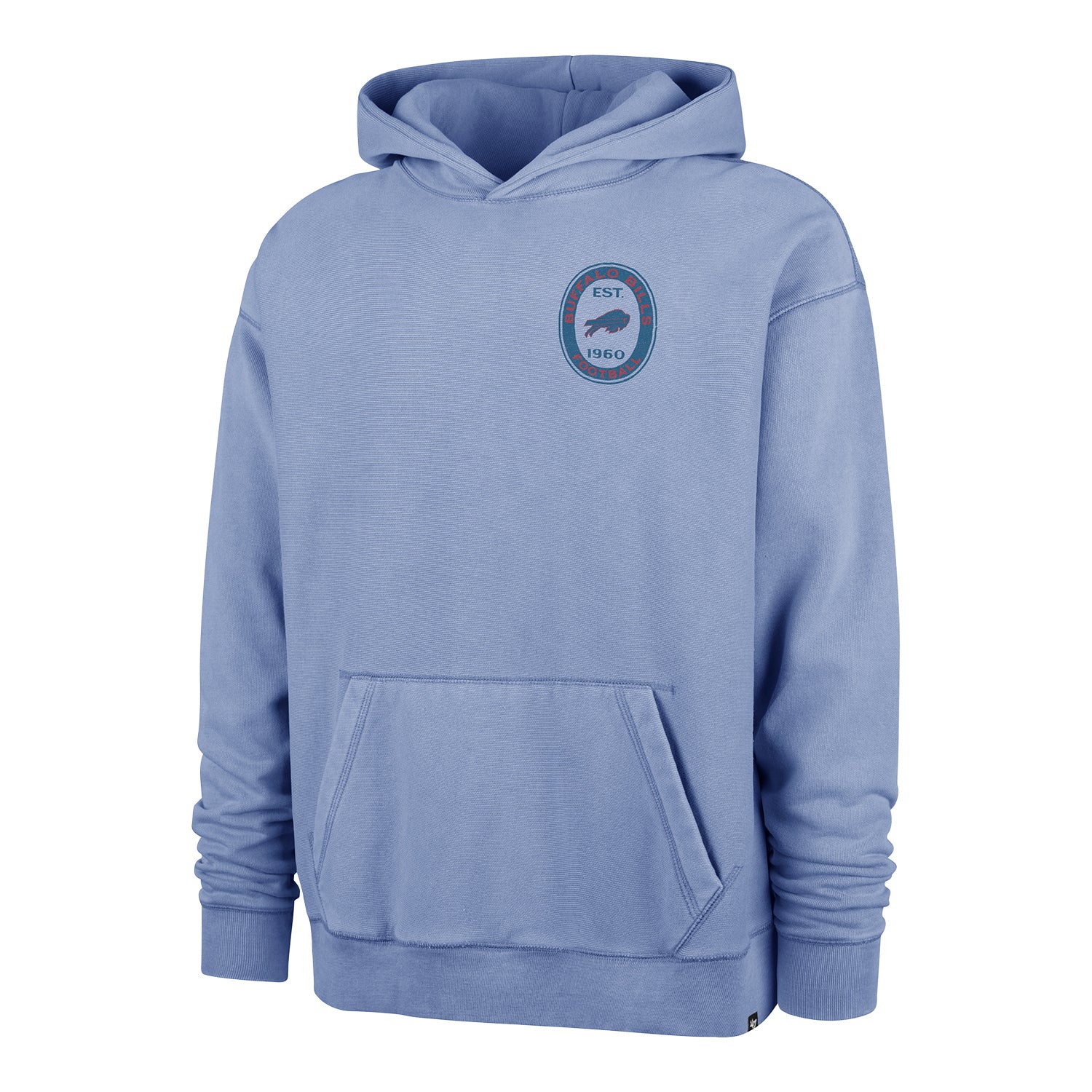 Buffalo Bills '47 Brand Ravine Hoodie In Blue - Front View