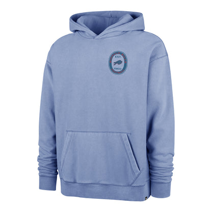 Buffalo Bills '47 Brand Ravine Hoodie In Blue - Front View
