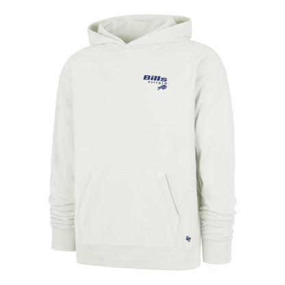 Buffalo Bills '47 Brand Triple Foundation Hoodie In White - Front View