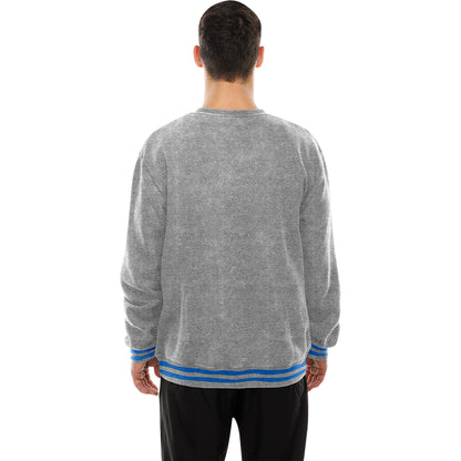 Bills New Era Classic Helmet Crew In Grey - Back View