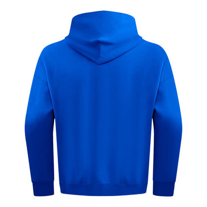 Buffalo Bills Pro Standard Classic Icon Drop Shoulder Hoodie In Blue - Back View