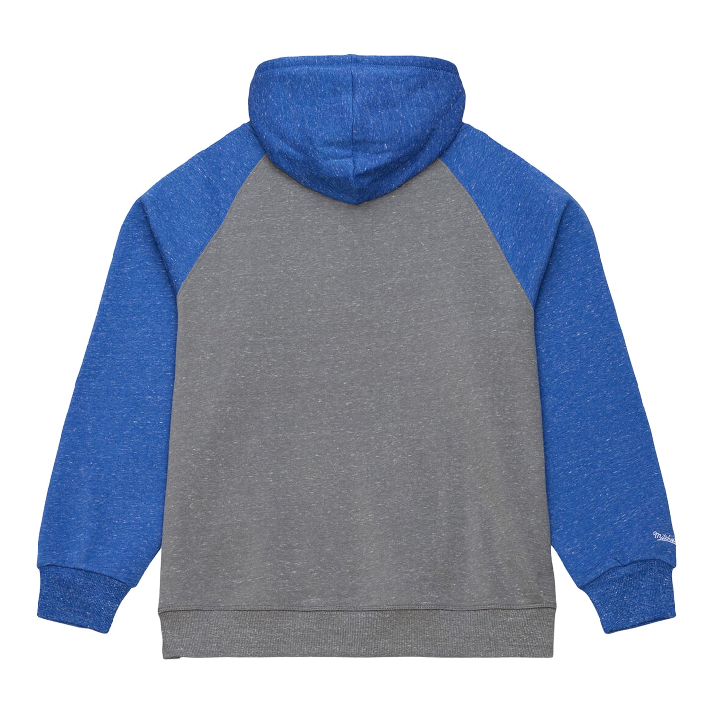 Buffalo Bills Mitchell & Ness Winning Streak Classic Raglan Hoodie In Grey - Back View