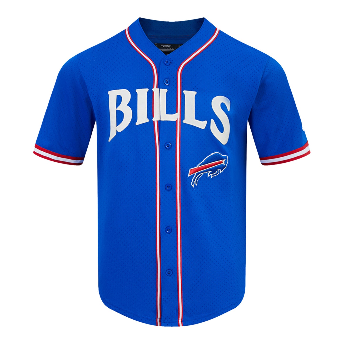 Buffalo Bills Pro Standard Farewell Season Baseball Jersey In Blue - Front View