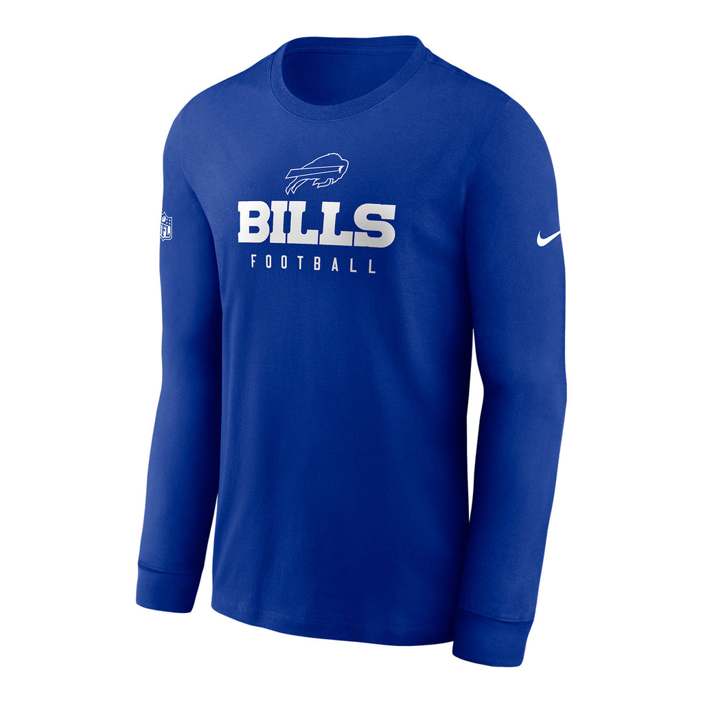Nike Buffalo Bills Drifit Team Issue Long Sleeve T-Shirt | The Bills Store