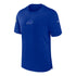 Nike Buffalo Bills Sideline Drifit Player Top T-Shirt In Blue - Front View