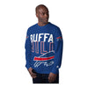 Starter Buffalo Bills Clutch Hit Long Sleeve T-Shirt In Blue - Front View
