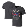 Darius Rucker Buffalo Bills Distressed Logo T-Shirt In Black -  Front & Back View