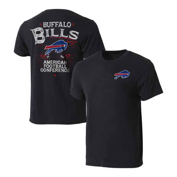 Darius Rucker Buffalo Bills Rock T-Shirt In Black - Front & Back View