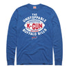 Homage Buffalo Bills K-Gun Offense Long-Sleeve T-Shirt