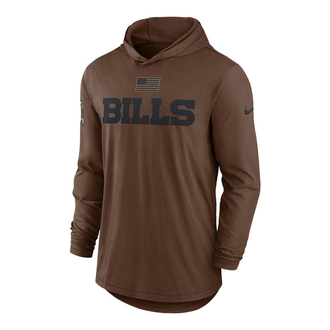 Nike Buffalo Bills 2023 Salute to Service Hooded Long-Sleeve T-Shirt