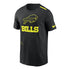 Nike Buffalo Bills Volt T-Shirt In Black - Front View