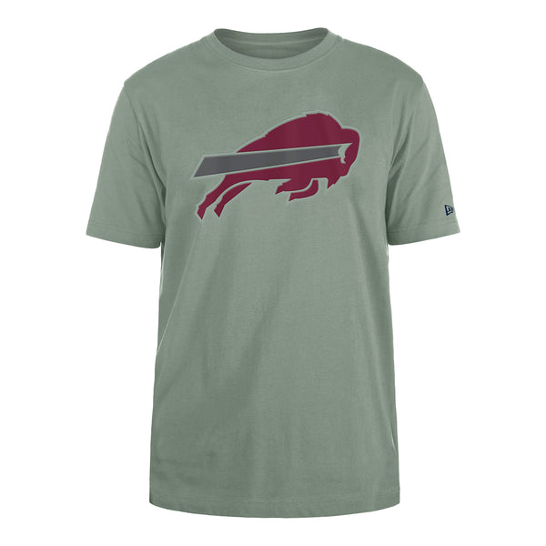 New Era Buffalo Bills Colorpack T-Shirt In Grey - Front View