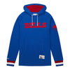 Mitchell & Ness Buffalo Bills Legendary Slub Long Sleeve Hooded T-Shirt In Blue - Front View