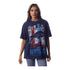 Wild Collective Buffalo Bills Unisex Band T-Shirt In Blue - Front View On Model