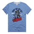 Homage Buffalo Bills "Hey Ey Lets Go Bills" T-Shirt In Blue - Front View