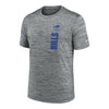 Bills Nike Sideline Velocity Short Sleeve Tee In Grey - Front View