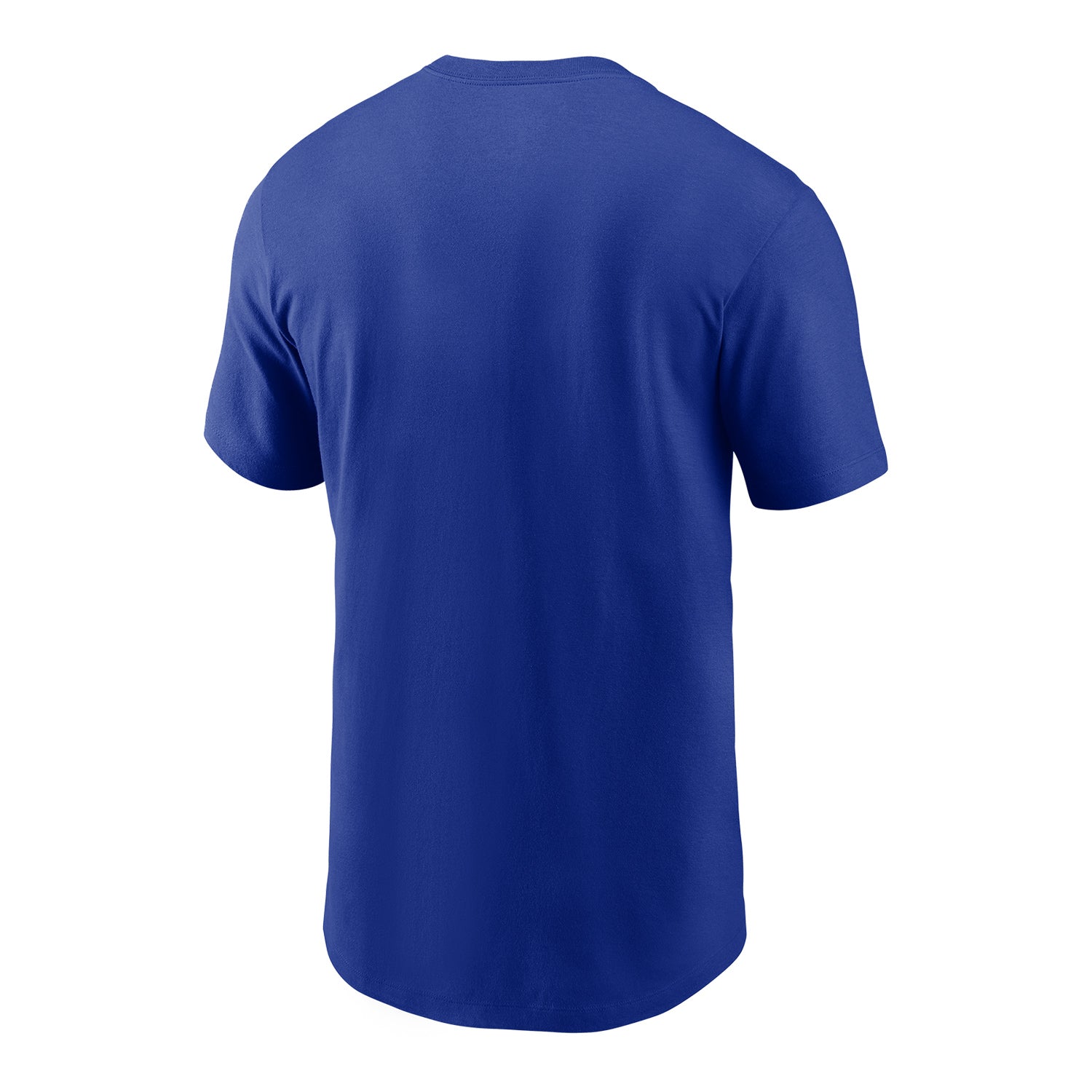 Buffalo Bills Nike Shout T-Shirt In Blue - Back View