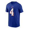 Buffalo Bills Nike Men's Cook Player T-Shirt In Blue - Front View