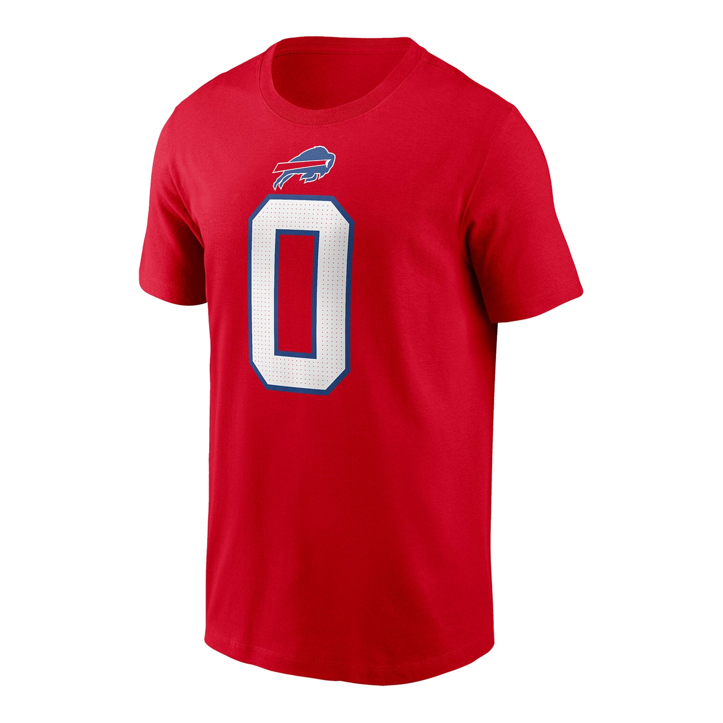 Nike Buffalo Bills Keon Coleman Red Name and Number T-Shirt - Front View