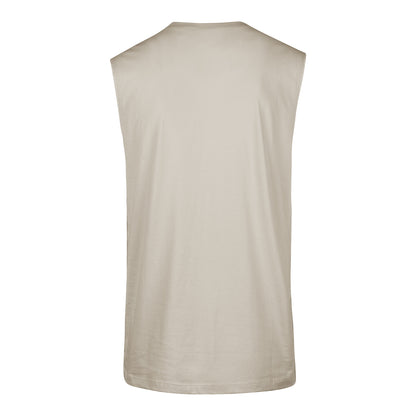 Buffalo Bills '47 Brand Muscle Tank In Cream - Back View